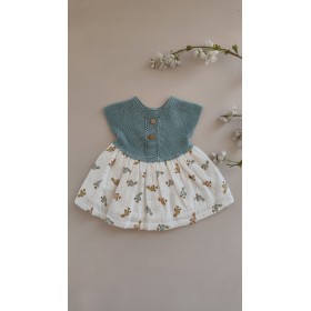 De 0 a 36m vestido hilo y...