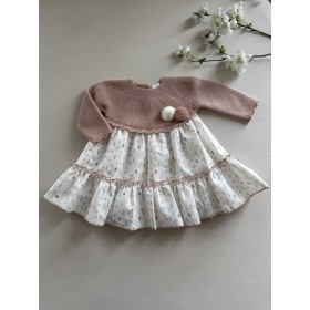 de 1 a 18m vestido punto...