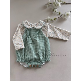 De 1 a 36m ranita + blusa...